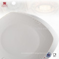 Meilleure vente vaisselle en porcelaine moderne cuisine conçoit la plaque carrée pour la vente en gros